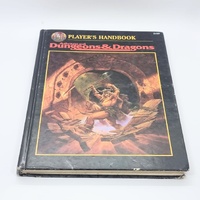 TSR Players Handbook AD&D 2nd Edition Advanced Dungeons Dragons RPG