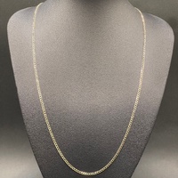 Unisex 9ct Yellow Gold Curb Link Necklace