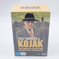 Kojak The Complete Collection 35 Disc Set All 5 Seasons and TV Movies