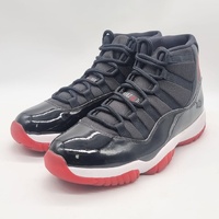Nike Air Jordan 11 Retro Bred Playoffs 378037-061 Mens Size US 10