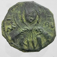 Byzantine Empire Alexius Comnenus AE Half Tetarteron 1092-1118 AD Coin