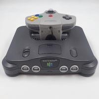 Nintendo 64 Console Charcoal Grey PAL NUS-001(EUR) with Controller