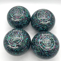 Henselite Cruze Mystic Size 4 Heavy Lawn Bowls Non Gripped with Box