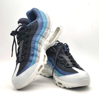 Nike Air Max 95 Essential Pure Platinum Black Navy 749766-026 Size US 12