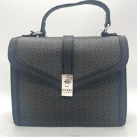 GUESS Elonzo Coal Black Crossbody Shoulder Bag SV984319 Womens Handbag