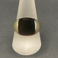 Men's 10ct Yellow Gold Signet Ring