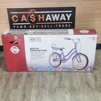 Cyclops 50cm Dragster Kids Bike 7-10 Yrs Banana Seat Rear Coaster Brake