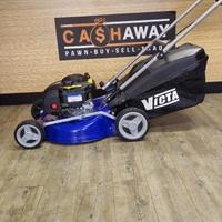 Victa 18 Inch Classic Cut Lawn Mower Briggs & Stratton 450E 125cc with Catcher