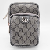 Gucci Ophidia GG Supreme Mini Bag 752565 Small Crossbody Purse Handbag Grey