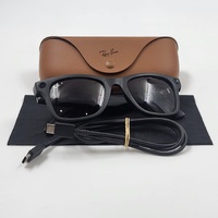 Ray-Ban Meta Wayfarer Smart AI Sunglasses RW4008 Matte Black Graphite