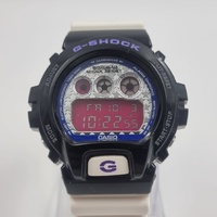 Casio G-Shock DW-6900SC-1 Digital Watch Black White Purple Star Dial