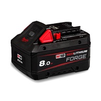 Milwaukee M18 Redlithium Forge 8.0Ah Li-ion Battery Pack M18FB8 Genuine