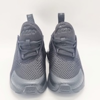 Nike Air Max 270 Triple Black PS Kids Sneakers Size 11C AO2372-006