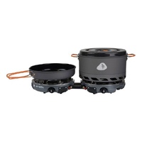 Jetboil CF039 Genesis Dual Basecamp Cook System 2 Burner Grey Stove