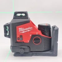 Milwaukee M12 Laser Level Kit with Charger Battery Detector and Case