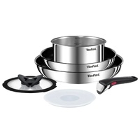 Tefal Ingenio Emotion 6 Pc Stainless Steel Non Stick Cookware Set