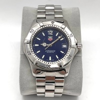 TAG Heuer 2000 WK1113-0 38mm Blue Dial Quartz Watch Steel Bracelet Date