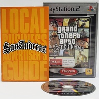 Grand Theft Auto San Andreas PS2 Complete CIB With Manual