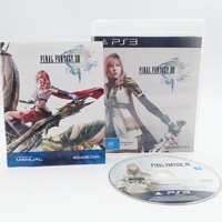Final Fantasy XIII 13 PS3 Game Complete With Manual 