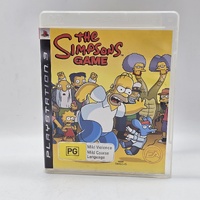 The Simpsons Game PS3 Sony PlayStation 3 Action Adventure Disc Game