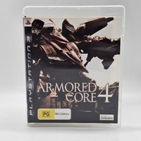 Armored Core 4 PS3 Game Mech Combat Action FromSoftware Classic