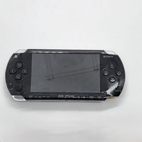 Sony PlayStation PSP-1002 Black Handheld Console with Charger and Case