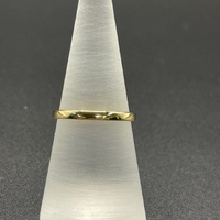 Ladies 18ct Yellow Gold Plain Wedding Band Ring
