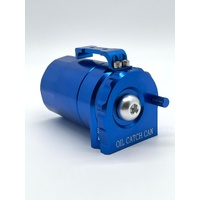 Universal Car Oil Catch Can Tank Aluminum Blue
