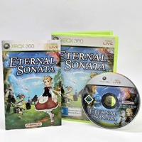 Eternal Sonata Xbox 360 Game RPG Adventure Complete with Manual