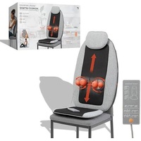 Sharper Image Shiatsu Seat Topper 4 Node Massage with Heat and Vibration