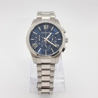 Michael Hill Stainless Steel Chronograph Watch Blue Dial 100m Japan Quartz