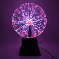 Mirabella 20cm Plasma Ball Touch and Sound Reactive NOV1014 Ball Lamp
