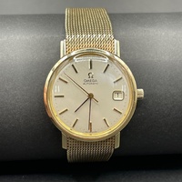 Mens 9ct Yellow Gold 1974 Omega Automatic Watch