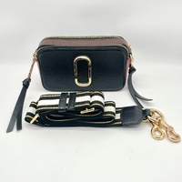 Marc Jacobs Snapshot Camera Bag M0012007-011 Black Red with Strap