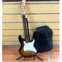 Livingstone 37506 Sunburst Electric Guitar 6 String Beginner Pack with Soft Case