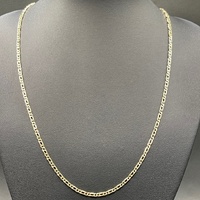 Unisex 14ct Yellow Gold Birdseye Link Necklace
