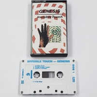 Genesis Invisible Touch Cassette Tape Atlantic Records Vintage