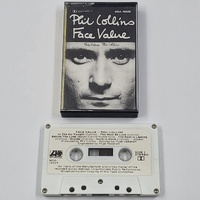 Phil Collins Face Value Cassette Tape Vintage Pop Rock Music Album