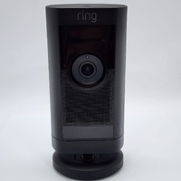 Ring Stick Up Cam Pro 5E72E9 Black Battery Powered Wi-Fi Security Camera