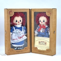 Russ 2009 Raggedy Ann and Andy Dolls with Certificate of Authenticity