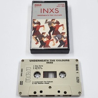 INXS Underneath The Colours 1981 Australian Cassette Tape Rock Vintage