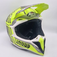 Airoh Wraap Broken Off Road Motocross Helmet Yellow Matte Size Medium