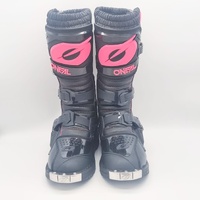 O'Neal 2017 MX Rider Pro Women Boots Black Pink US 7 EU 37 Motocross