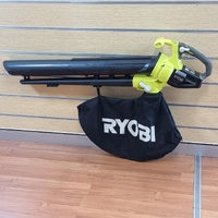 Ryobi OBV1800 Cordless Blower Vacuum 18V Brushless 201km/h Turbo with Bag