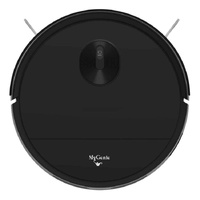 MyGenie Vortex Robovac Wet Dry Robot Vacuum Cleaner Black 3 in 1 Smart