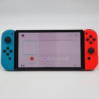 Nintendo Switch OLED Model HEG-001 Handheld Console Neon Blue Neon Red Joy-Con