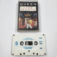 Queen Live Magic Cassette Tape Vintage 1986 Rare Rock Concert Tape