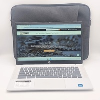 HP Chromebook 14a-nf0007TU 14 Inch Silver Laptop 2GB RAM HDD Chrome OS