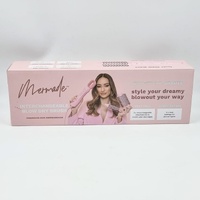 Mermade Interchangeable Blow Dry Brush Pink 3 in 1 Hair Styler