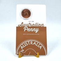 2021 $1 Copper Uncirculated 110th Anniversary Australian Penny Two Coin Set RAM